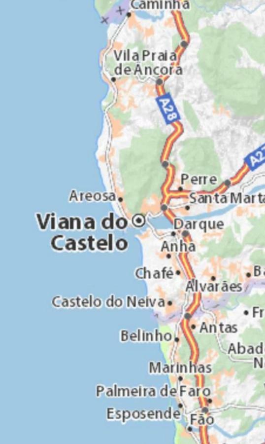Casa Azul D'Altamira Lejlighed Viana do Castelo Eksteriør billede